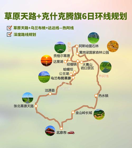 克什克腾旗旅游景点地图_克什克腾旗旅游攻略必玩的景点